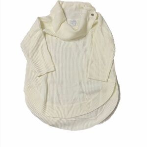 Soho Cream Cowl Neck Sweater